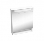 Ravak MC Classic II veidrodinė spintelė 60 x 14 x 76 cm, su LED ap&scaron;vietimu, balta &scaron;oninė apdaila