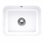 Villeroy - Boch Cisterna 60 C keraminė plautuvė : Spalva - Balta blizgi (White Alpine), Ventilis - Ekscentrinis ventilis