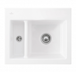 Villeroy - Boch Subway 60 XM keraminė plautuvė : Spalva - Ruda, Ventilis - Įprastas ventilis