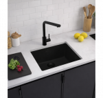 ALVEUS Omni 30 granitinė plautuvė (Black Edition)