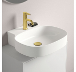 Ideal Standard Linda-X praustuvas 50 cm (500 x 480 x 135), &scaron;lifuota apačia, balta : Spalva - Balta