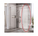 Komplektuojamoji du&scaron;o kabinos siena Ravak BLSPS-80,90cm
