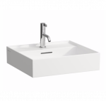 Pastatomas praustuvas Kartell by Laufen 600x460 : Spalva - Balta + LCC lengvai valoma danga