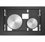 TECEloop tvirtinimo rėmelis su mygtukais (nerūdijančio plieno spalvos) : Spalva - Nerūdijančio plieno