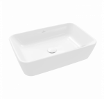 Villeroy - Boch Architectura ant stalvir&scaron;io pastatomas stačiakampis praustuvas, 60 cm, su persipylimu : Spalva - Balta blizgi (White Alpine) - Ceramic Plus danga