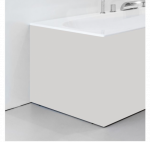 Ravak &scaron;oninė apdailos plok&scaron;tė 80 (L/R), voniai, pasirinkite spalvą : Spalva - Balta, Vonios pusė - Kairinė