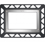 TECE rėmelis integruotam WC nuleidimo mygtuko montavimui (metalinis)