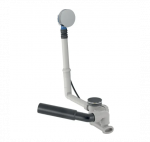 Geberit vonios sifonas, su pasukamąja rankena, d52, 26 cm ilgio, su baigiamojo montavimo dalių rinkiniu