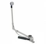 Geberit vonios sifonas, su pasukamąja rankena, d52, 73 cm ilgio, su baigiamojo montavimo dalių rinkiniu