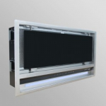 Allenzi CL 60 BL pilnai įmontuojamas gartraukis garų surinktuvas