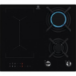 Mi&scaron;ri įmontuojama kaitlentė Electrolux KDI641723K+dujų pajungimo žarna - Expo