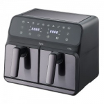 8 l dviguba kar&scaron;to oro Gruzdintuvė Zyle Air Fryer dual ZY801DAF 1700w juoda