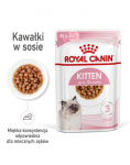 ROYAL CANIN Kitten Instinctive 48x85 g &scaron;liapas maistas padaže kačiukams iki 12 mėnesių amžiaus