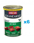 ANIMONDA GranCarno Adult &scaron;erniena 6x400g