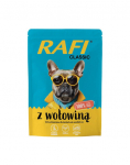 RAFI Classic jautienos drėgnas ėdalas &scaron;unims 400g