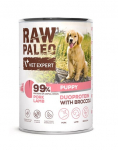 RAW PALEO Pork Lamb Puppy 400g drėgnas kiaulienos ir ėrienos ėdalas &scaron;uniukams