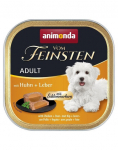 ANIMONDA Vom Feinsten Gourmet centre Adult z kurczakiem i wątr&oacute;bką 6x150g pasztet dla ps&oacute;w