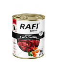 RAFI Classic su jautiena 800 g drėgnas maistas &scaron;unims