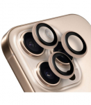 (Desert Titanium) kameros apsauga Apple iPhone 16 Pro / 16 Pro Max telefonui "OBAL:ME Lens Protector"