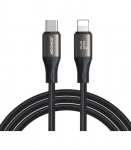 Juodas USB-C - Lightning 30W 120cm laidas "Joyroom SA25-CL3"