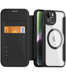 Juodas atverčiamas dėklas Apple iPhone 14 telefonui "Dux Ducis Skin X Pro"