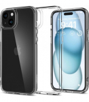 Skaidrus dėklas Apple iPhone 15 telefonui "Spigen Ultra Hybrid"