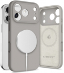 Pilkas dėklas Apple iPhone 17 Pro telefonui "Tech-Protect Silicone Magsafe"