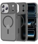 Matinis pilkas dėklas Apple iPhone 17 Pro telefonui "Tech-Protect Magmat Magsafe"