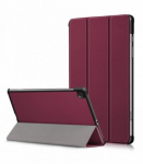 Dėklas Smart Leather Samsung X200/X205 Tab A8 10.5 2021 bordo