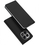 Juodas atverčiamas dėklas Xiaomi Redmi Note 15 4G / 5G telefonui "Dux Ducis Skin Pro"