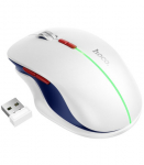 Balta belaidė pelė "Hoco GM40 RGB"