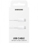 Originalus baltas Samsung Type C - Type C laidas 5A 100cm "EP-DN975BWE"