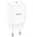 Baltas 20W 1xType-C pakrovėjas "Hoco N27 Innovative"