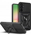 Juodas dėklas Samsung Galaxy A56 5G telefonui "Tech-Protect Camshield Pro"