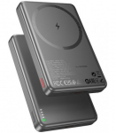 Juoda I&scaron;orinė baterija Power Bank PD20W 10000mAh "Hoco Q26A"