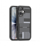 Dėklas Dux Ducis Shld Apple iPhone 17 juodas (Umbra&nbsp;Pattern)