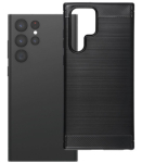 Juodas dėklas Samsung Galaxy S22 Ultra telefonui "Carbon 2.0"