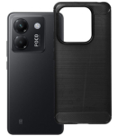 Juodas dėklas Xiaomi Poco M7 Pro telefonui "Carbon 2.0"