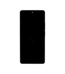 LCD Display + Touch Unit + Front Cover for Xiaomi Redmi Note 13 Pro 4G Black (Service Pack)