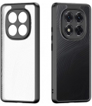 Juodas / skaidrus dėklas Xiaomi Redmi Note 14 Pro 5G / Poco X7 telefonui "Dux Ducis Aimo"