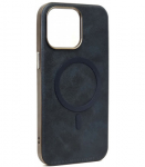 Mėlynas dėklas Apple iPhone 15 Pro Max telefonui "Gentleman Mag Cover"