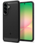 Matinis juodas dėklas Samsung Galaxy A56 5G telefonui "Spigen Rugged Armor"