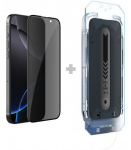 Apsauginis grūdintas stiklas 0.25mm Apple iPhone 16 Pro telefonui "Nillkin TG Guardian 2.5D Privacy (Applicator)"