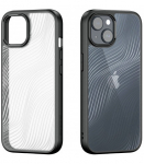 Juodas / skaidrus dėklas Apple iPhone 15 telefonui "Dux Ducis Aimo"