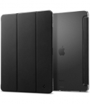 Juodas atverčiamas dėklas Apple iPad Pro 13&rdquo; 7 / 8 / 2024-2025 plan&scaron;etei "Spigen Liquid Air Folio"
