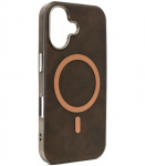 Rudas dėklas Apple iPhone 16 telefonui "Gentleman Mag Cover"