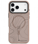 Rudas (Moucha Moose) dėklas Apple iPhone 17 Pro Max telefonui "Tactical MagForce Hyperstealth Sika Cover"