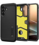 Juodas dėklas Samsung Galaxy A57 5G telefonui "Spigen Tough Armor"