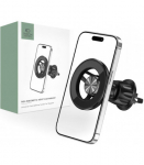 Juodas automobilinis magnetinis telefono laikiklis "Tech-Protect N54 Vent"