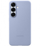 Originalus &scaron;viesiai mėlynas dėklas "Silicone Cover" Samsung Galaxy S25 telefonui "EF-PS931CLE"